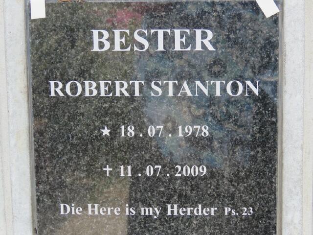 BESTER Robert Stanton 1978-2009
