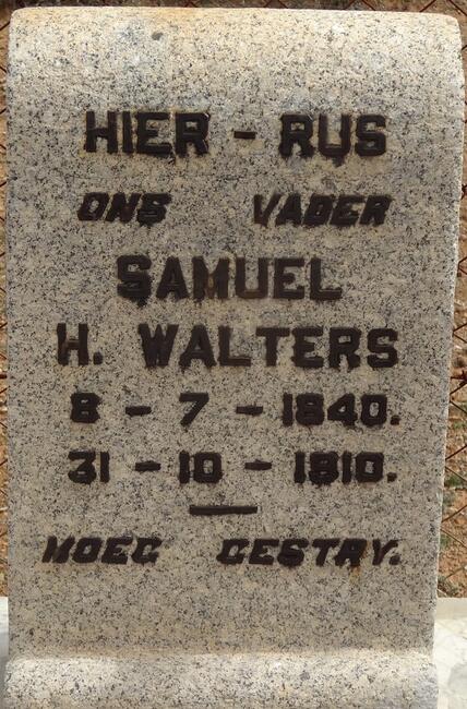 WALTERS Samuel H. 1840-1910