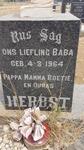 HERBST Baba 1964-1964