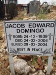 DOMINGO Jacob Edward 1939-2004