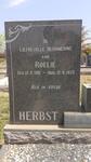 HERBST Roelie 1910-1973