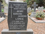 LANGE Bernhard Hermann 1956-1989