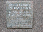 PENZHORN Martin Amandus 1941-2005
