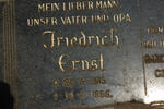 ERNST Friedrich 1913-1985