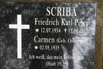 SCRIBA Friedrich Karl Peter 1934-2017 & Carmen OTTERMANN 1935-