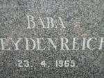 HEYDENREICH Baba 1965-1965