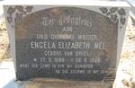 NEL Engela Elizabeth nee VAN DRIEL 1898-1968