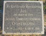OOSTHUIZEN Jacobus Cornelius Liebenberg 1903-1991