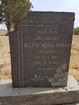 HUMAN Aletta Maria nee WEEBER 1890-1985