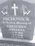 PACHONICK Gretchen Johanna 1920-2006
