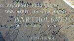 NEL Bartholomeus 1919-199? & Johanna