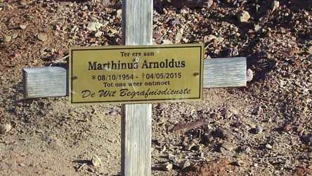 ARNOLDUS Marthinus 1954-2015