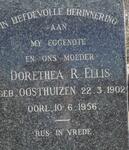 ELLIS Dorethea R. nee OOSTHUIZEN 1902-1956