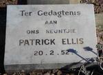 ELLIS Patrick -1952