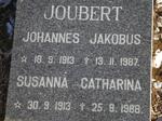 JOUBERT Johannes Jakobus 1913-1987 & Susanna Catharina 1913-1988