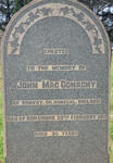 MacCONAGHY John -1915
