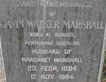 MARSHALL Gavin Walker 1884-1964