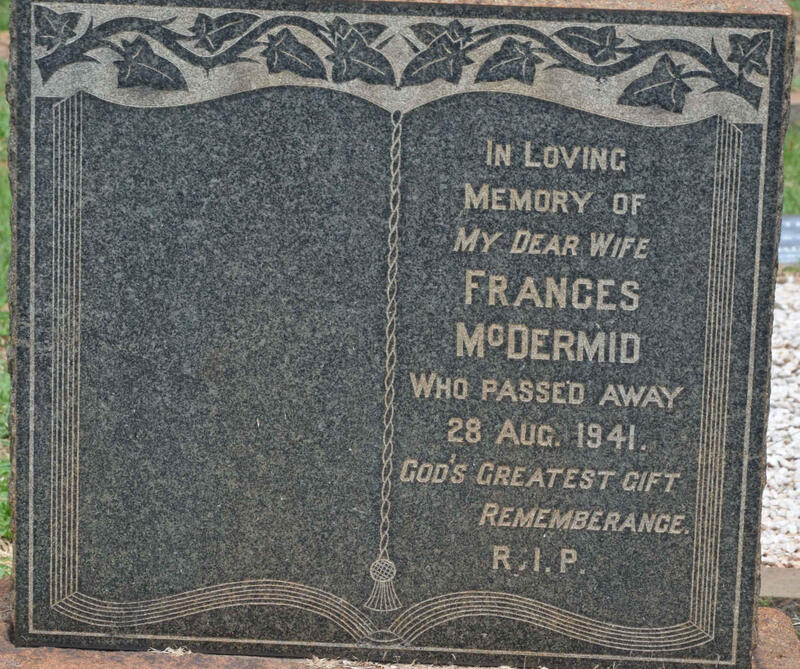 McDERMID Frances -1941