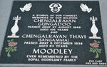 MOODLEY Chengalrayan Gungadoo -1949 :: MOODLEY Chengalrayan Thayi -1939