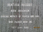 MURRAY Heather Margot nee JÜRGENSEN -1956