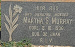 MURRAY Martha S. -1936
