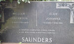 SAUNDERS William Ledgerton 1902-1979 & Elsie Johanna 1910-1986