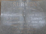 SURMON Ivor Alfred -1951 :: SURMON Wetherington George -1951