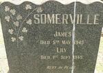 SOMERVILLE James -1949 & Lily -1949