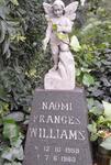 WILLIAMS Naomi Frances 1959-1960