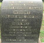 WRIGHT Robert Newenham Palmer -1924 & Gwendolyn Constance Wedderburn -1961