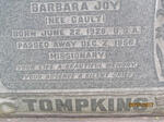 TOMPKINS Barbara Joy nee GAULT 1928-1956