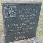 VEAL George &  Elizabeth Mary