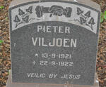 VILJOEN Pieter 1921-1922