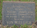 WIELLIGH Nicolaas, von 1853-1926 & Elizabeth Jacoba WENTZEL 1853-1904