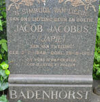 BADENHORST Jacob Jacobus 1946-1956