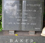 BAKER Elizabeth Catharine -1962