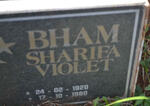 BHAM Sharifa Violet 1920-1980