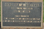 BOEYENS Hendrika J. -1933