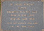 CALT Clyte 1897-1950
