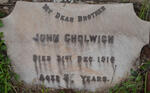 CHOLWICH John -1916