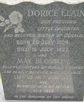 CLUCAS Lance -1968 & May Blossom -1963 :: CLUCAS Dorice Elaine 1924-1927