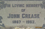 CREASE John 1867-1952
