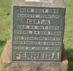 FERREIRA Gertje 1935-1936