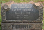 FOURIE Andries Benjamin -1963