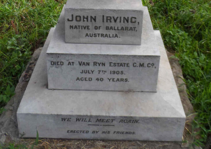 IRVING John -1905