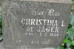 JAGER Christina L., de 1964-1964