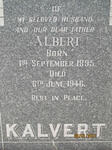 KALVERT Albert 1895-1946