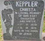 KEPPLER Christa 1978-1978