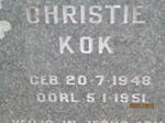 KOK Christie 1948-1951