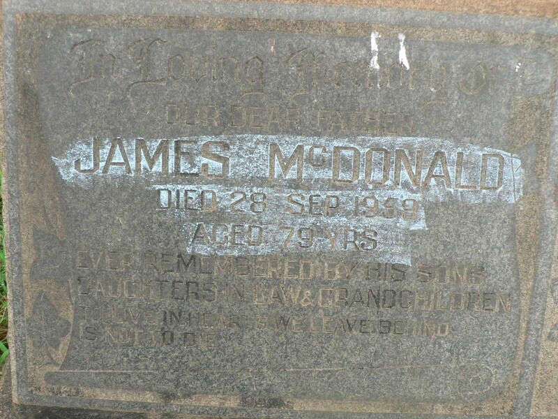 McDONALD James -1959